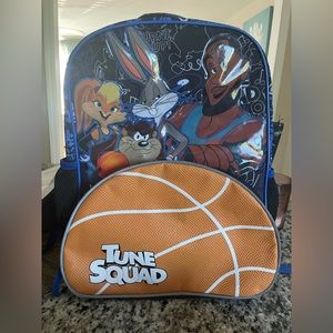 Like New Matching Space Jam A New Legacy backpack and lunch box set for kids.